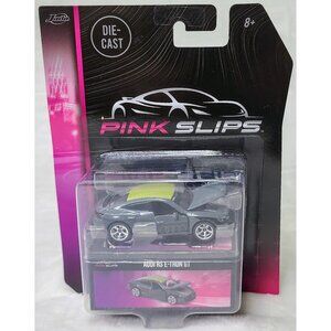 2023 Jada Toys Pink Slips Audi RS E-Tron GT Gray Moving Parts Die Cast 1:64 New